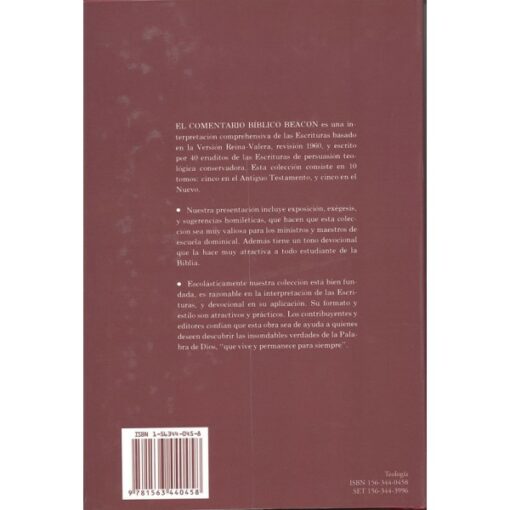 COMENTARIO BIBLICO BEACON 10