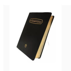 Biblia RVR60 Referencia Thompson Imitacion Piel Negra