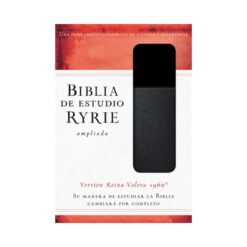 Biblia De Estudio Rv60 Ryrie Ampliada Negro