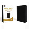 Biblia Ultrafina Negro Piel Fabricada Negro Interior A Dos Colores