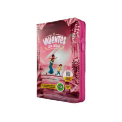 Biblia Infantil Reina Valera Contemporánea Mediana Letra Grande Vinil Rosa QR