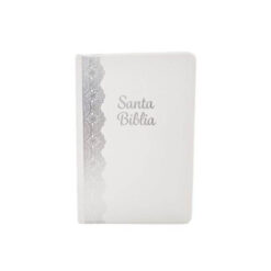 Biblia Vinil Blanco Boda Letra Grande