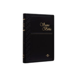 Biblia Reina Valera 1960 Mediana Letra Mediana Vinil Negro