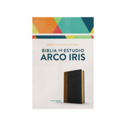 Biblia De Estudio Tostado Negro – Simil Piel