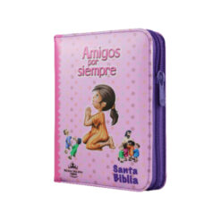 Biblia Amigos Por Siempre Acolchonada Rosa