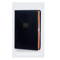 Biblia Del Ministro Negro Imitación Piel Negra