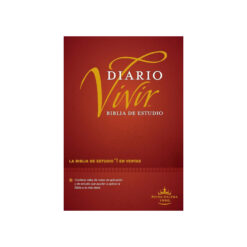 Biblia De Estudio Diario Vivir Vino Tinto Tapa Dura