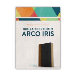 Biblia De Estudio Tostado Negro – Simil Piel
