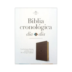 Biblia Cronológica Reina Valera 1960, Día Por Día. Símil Piel, Marrón