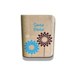 Biblia Reina Valera 1960 Mini-Bolsillo Letra Chica Imitación Piel Beige Cierre