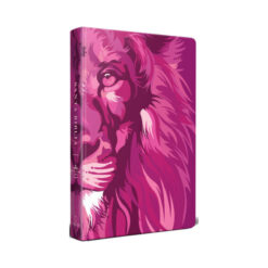 Biblia León De Juda Rosada Canto Pintado Tapa Dura
