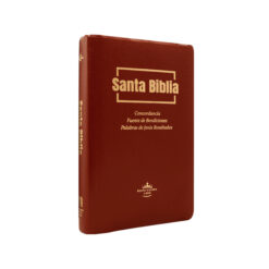 Biblia Fuente de Bendiciones Reina Valera 1960 Mediana Letra Mediana Imitación Piel Vino
