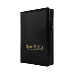 Biblia Reina Valera 1960 Mediana Letra Gigante Imitación Piel Negro