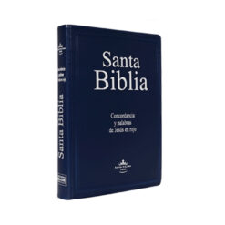 Biblia Reina Valera 1960 Grande Letra Gigante Vinil Azul