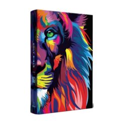Biblia Letra Grande León De Juda Multicolor Tapa Dura 12pt