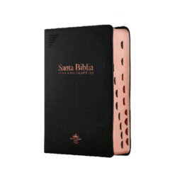 Biblia Reina Valera 1960 Chica Letra Grande Vinil Negro