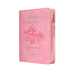 Biblia Fuente de Bendiciones Reina Valera 1960 Chica Letra Mediana Imitación Piel Quinceañera