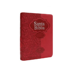 Biblia Fuente de Bendiciones Reina Valera 1960 Chica Letra Mediana Imitación Piel Roja