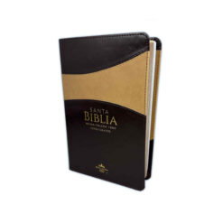 Biblia Letra Grande 12 Puntos RV1960 Imit Duotono Café