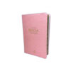 Biblia Letra Grande 12 Puntos Para Mujer RV1960 Imit Piel Rosado Con índice