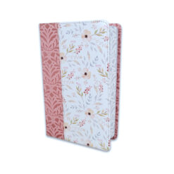 Biblia Con Letra Gigante RV1960, Imit Piel Rosada Con Canto Floral