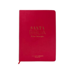 Biblia RVR 1960 Letra Súper Gigante Símil Piel Fucsia