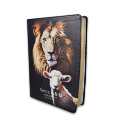 Biblia Rvr60 Cordero Y León Letra Gigante