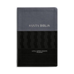 Biblia RVR60 Letra Súper Gigante i/piel Negro Geométrico