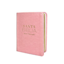 Biblia RVR1960 Bolsillo Imitación Piel Rosa