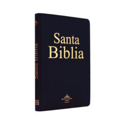 Biblia Reina Valera 1960 Mediana Letra Mediana Imitación Piel Negro Ultrafina
