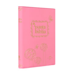 Biblia Reina Valera 1960 Chica Letra Chica Vinil Rosa