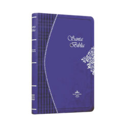 Biblia Reina Valera 1960 Mediana Letra Mediana Imitación Piel Morado