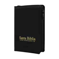 Biblia Reina Valera 1960 Chica Letra Grande Imitación Piel Negro