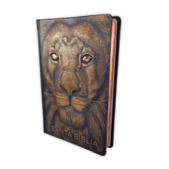 Biblia León De Judá Edición Especial RV1960, Tapa Dura Bronce