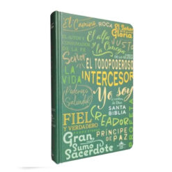 Biblia Rvr1960 Económica Mediana Tapa Dura Nombres Verde