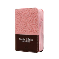 Biblia Reina Valera 1960 Mini-Bolsillo Letra Chica Imitación Piel Rosa