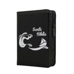 Biblia Reina Valera 1960 Bolsillo Letra Chica Imitación Piel Negro QR