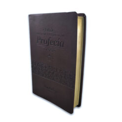 Biblia De Estudio De La Profecía RV1960: Tim LaHaye, Imit. Piel Café