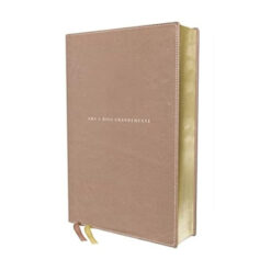 Biblia de estudio Ama a Dios grandemente NBLA – Oro rosa