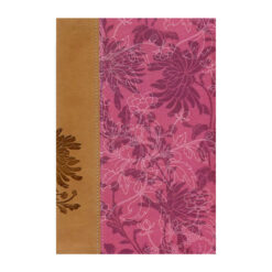 Biblia De Estudio Para La Mujer RVR60 Piel Italiana/Tela Rosa/Marrón