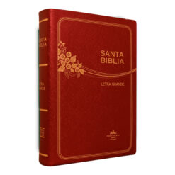 Biblia Reina Valera 1960 Mediana Letra Grande Vinil Vino
