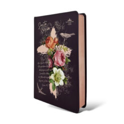 Biblia Reina Valera 1960 Mediana Letra Grande Tapa Dura Rosas