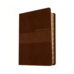 Biblia NTV tamaño manual letra gigante i/piel café con índice