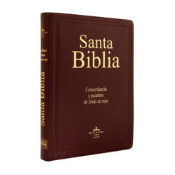 Biblia Reina Valera 1960 Grande Letra Gigante Vinil Vino