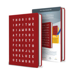 Biblia RVR 1960 para Regalos y Premios, Rojo con Sopa de Letras