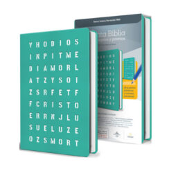 Biblia RVR 1960 para Regalos y Premios, Aguamarina con Sopa de Letras