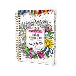 100 devocionales para colorear: Harriett Beecher Stowe