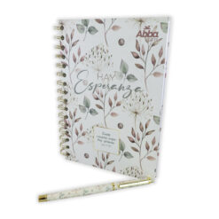 Libreta con Bolígrafo: Hay esperanza – Job 11:18
